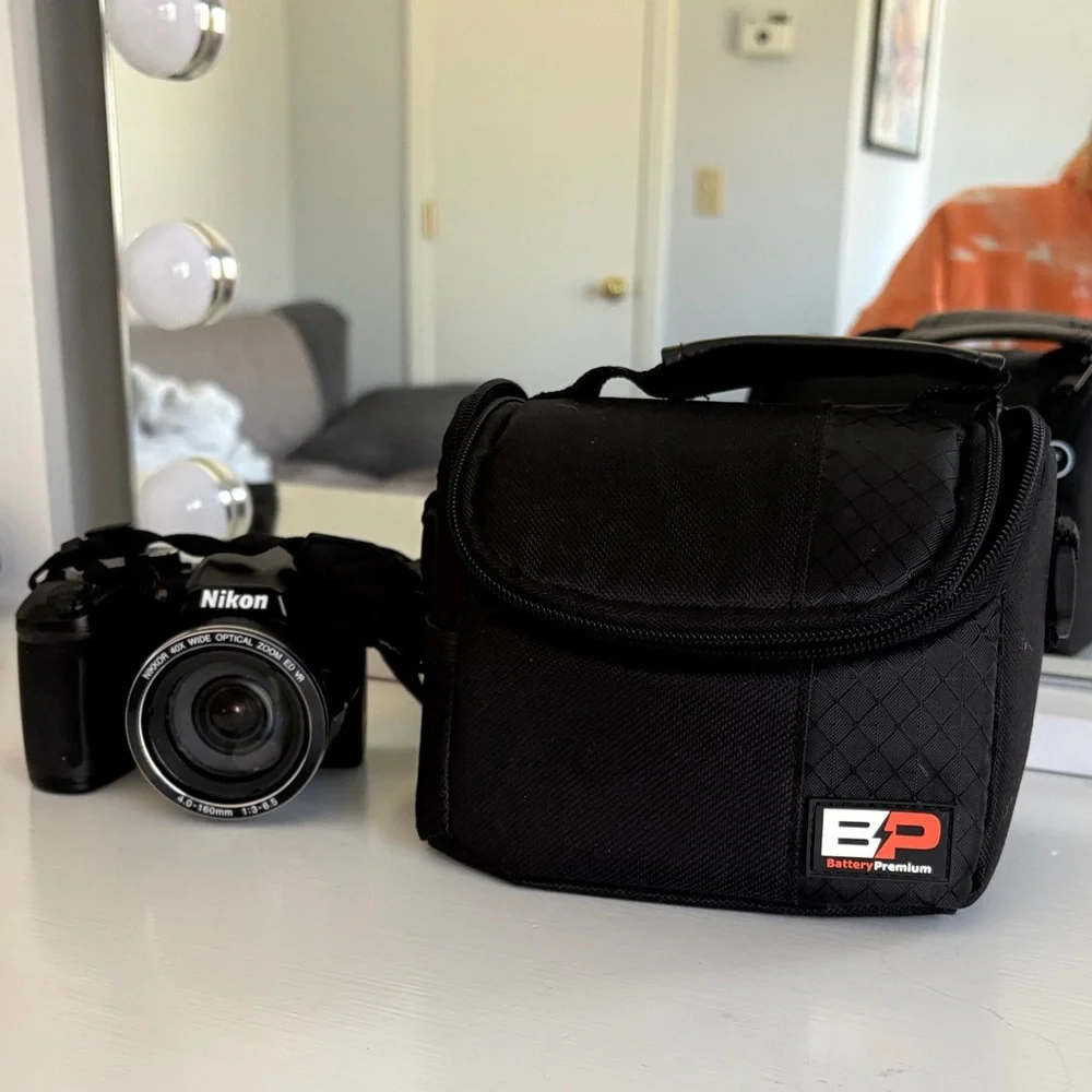 Nikon Black Digital Camera with 40x Optical Zoom